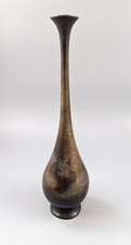 Antique Japanese bronze vase 19th century, late Mieji period