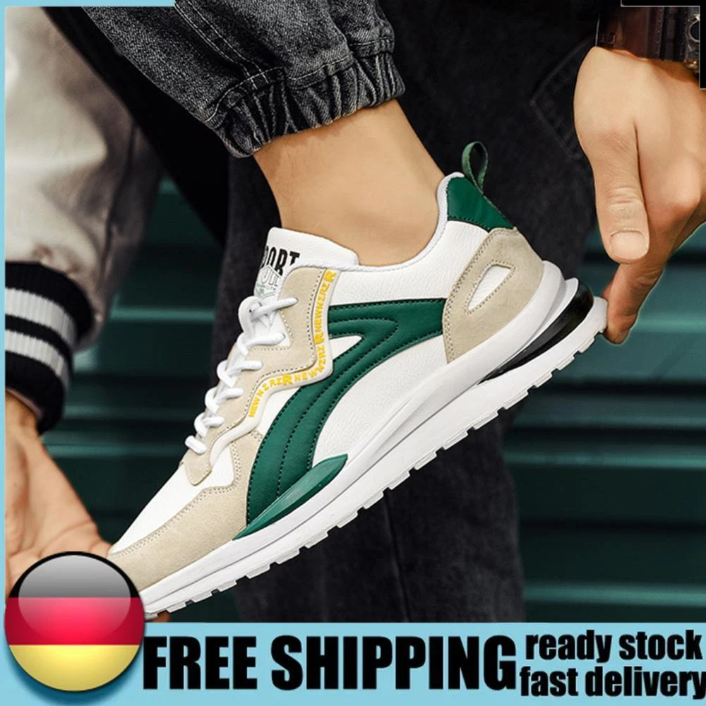 ADIDAS Scarpe Casual Uomo Supporto Arco Scarpe Jogging per Lavoro Viaggio (41 Bianco Gree