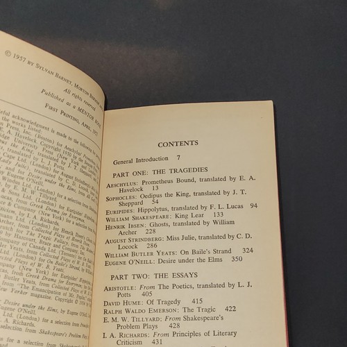Eight Great Comedies 1958 ~ Eight Great Tragedies 1957 ~ A Mentor Book ~ PB - Picture 10 of 13