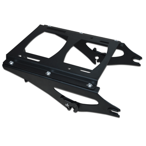 black-Detachable-Two-Up-Tour-Pak-Pack-Mounting-Rack-for-Harley-Touring-2009-2013