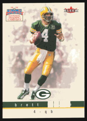 2004 National Trading Card Day #5 Brett Favre Green Bay Packers