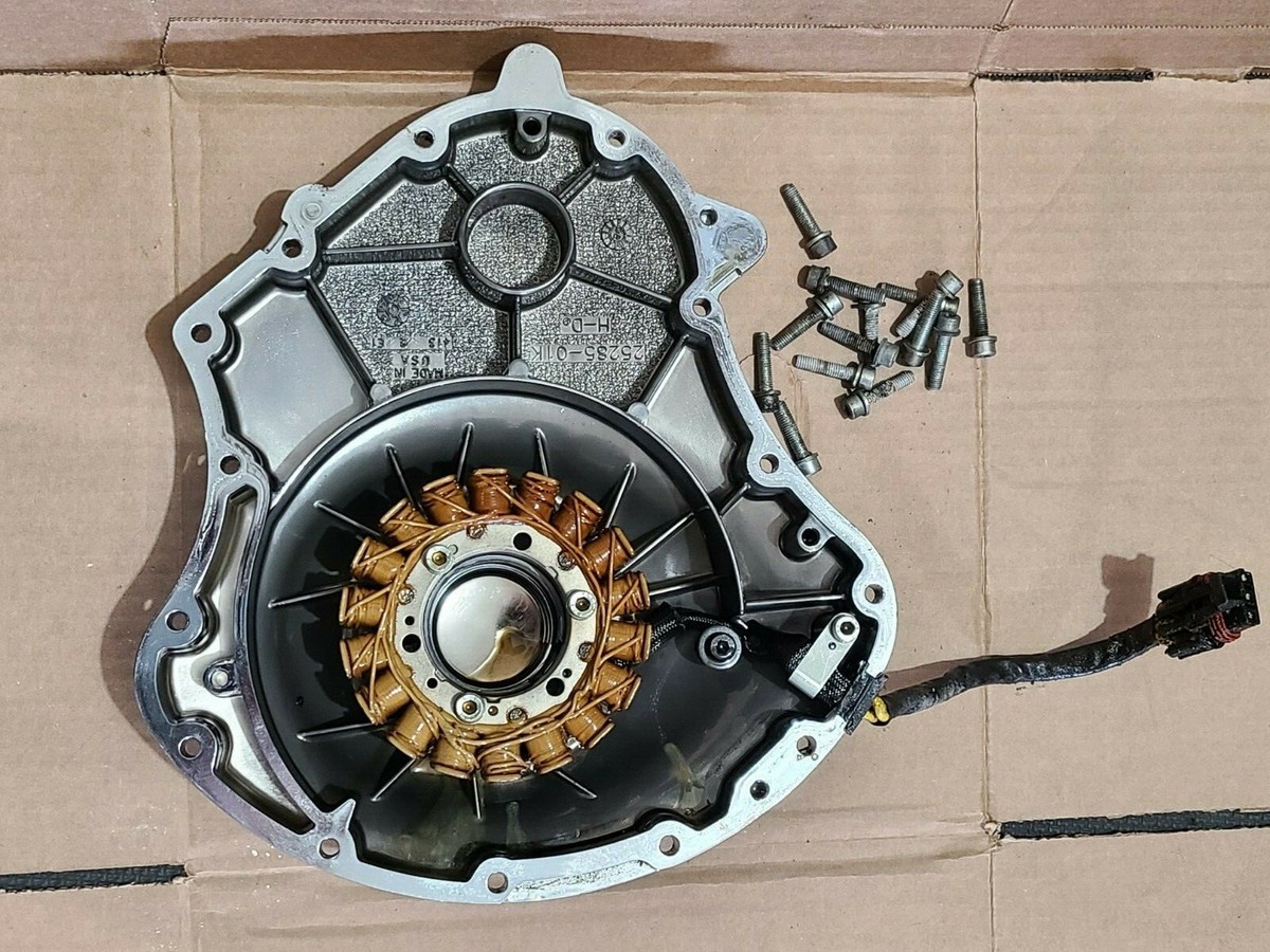2002 Harley Davidson OEM V-Rod Chrome Alternator Cover 25285-01K