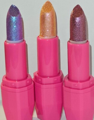 Pearl Light Reflecting Lipstick SPACE MERMAIDS Glitter Sparkle Metallic