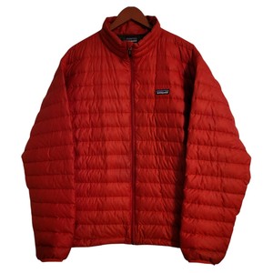 patagonia down jacket red