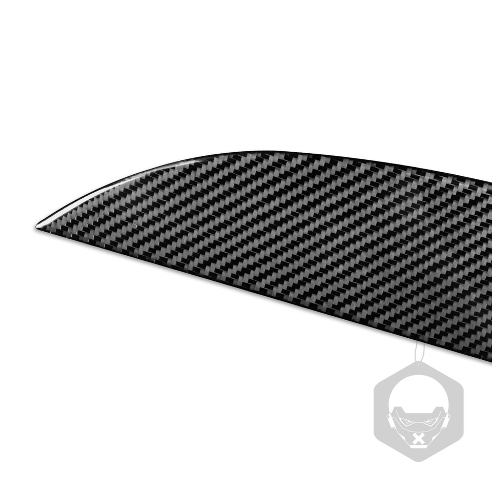 Carbon Fiber Copilot Dashboard Glove Box Panel Cover For Ford Mustang