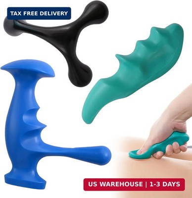 Manual Trigger Point Massage Tool and Thumb Saver for Full Body Deep Tissue Mass