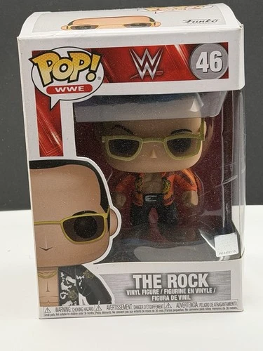 Funko Pop! Vinyl: Dwayne Johnson (The Rock) WWE Collectible Figure #46
