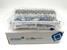 NEW Primex 125-1035 8-Port Cat6 Data / Voice Module SOHO Pro Media Panel