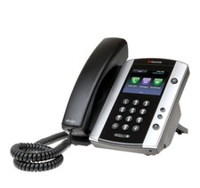 Polycom VVX 500 12 Line Business Phone. NO Power Supply.