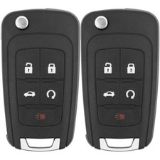 Key Fob Replacement for Buick  Chevy Models 2 Pcs Keyless Entry
