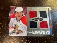 2010-11 Black Diamond Quad Jersey MICHAEL FROLIK #QJ-MF 2 COLORS 2CLR