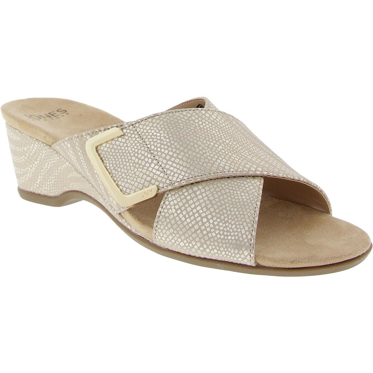 Женские туфли на каблуке Jones New York с золотым принтом Elzaa средний размер 85 B M BHFO 3368 10290₽