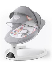 Baby Swing for Infants, Electric Portable Baby Swing Eith Bluetooth Touch Screen