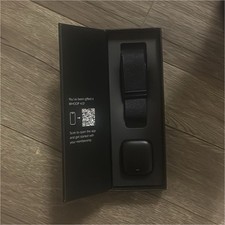 Whoop 4.0 Fitness Activity Tracker Wristband Nylon Black Wrist Strap Two Modules