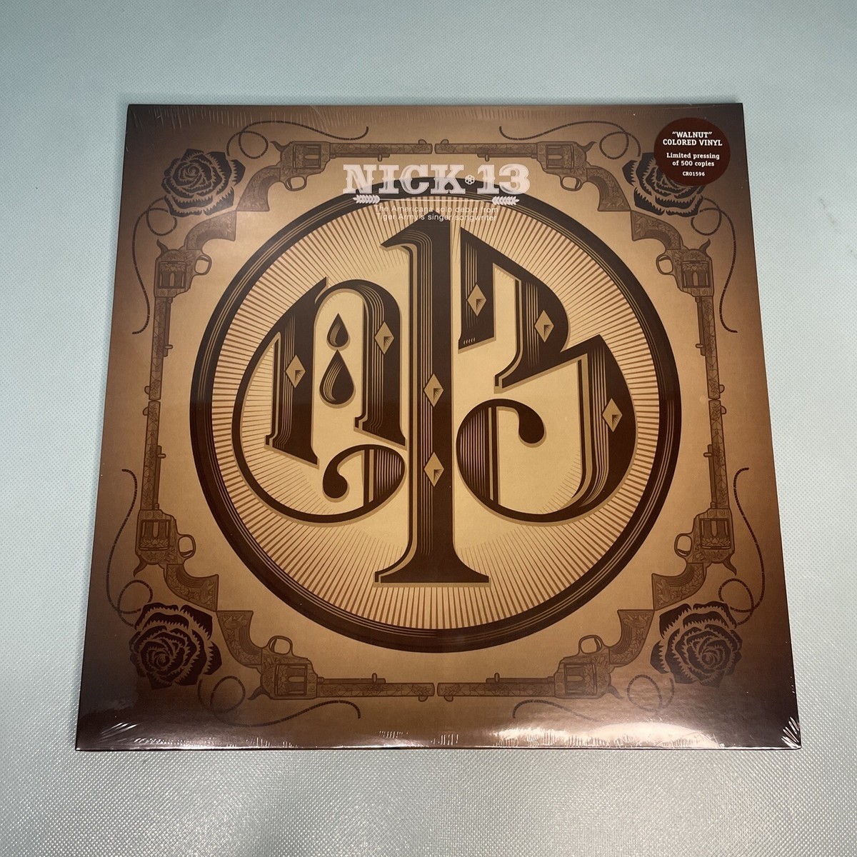 Nick 13 ‎Self Titled S/T - WALNUT COLORED VINYL /500 - Tiger Army