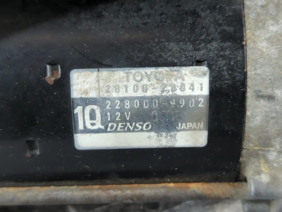 Solenoide motor de arranque Toyota Camry 2002-2006 fabricante original JHXJF Foto 2 de 4