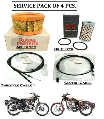 Original Royal Enfield CLASSIC 500 & BULLET 500 KOMBI ''SERVICE PACK'' 4er