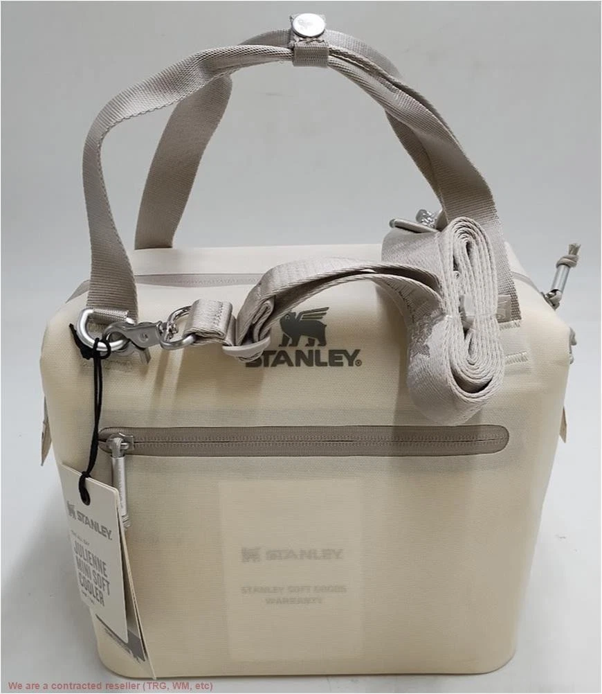 Stanl 10 Cans/7.4qt Julienne Mini Bag Cooler - Cream: Soft-Sided Polyest SEE ...