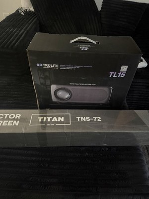 Trulite TL15 Laser Smart TV Projector 1080p 4K/2160p 2000 ANSI WiFi BT