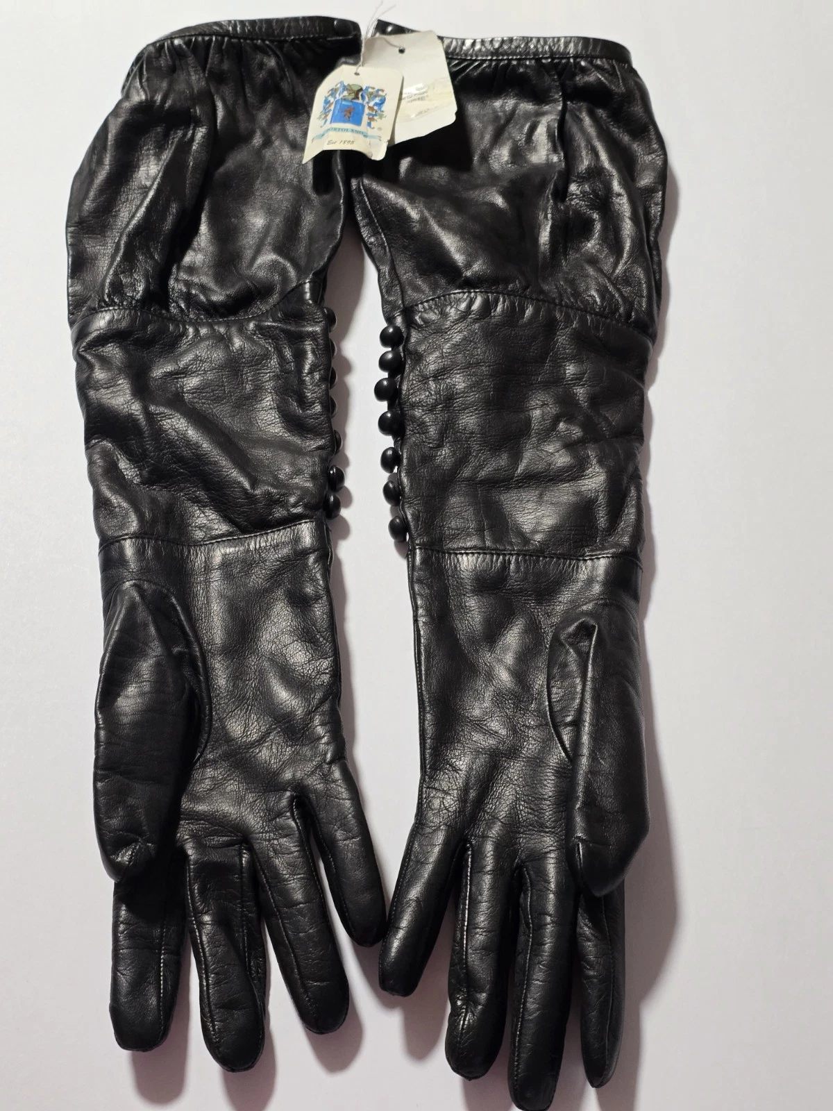 Portolano Nappa Leather Gloves, Size 7