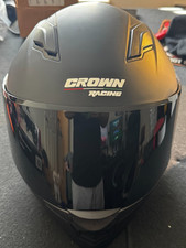Crown Racing Full Face Helmet F-700 DOT Certified Size M