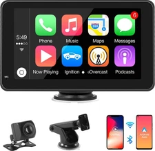 Carplay Screen for Car, 7 Inch Portable Touch Screen Car Stereo wit... Fast Ship