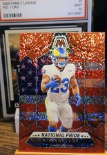 2024 Panini Mosaic Sparkle Kyren Williams Rams Red Sparkle Prizm SP #258 NM-MT