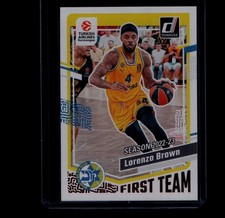 2023-24 Panini Donruss EuroLeague - First Team Lorenzo Brown #198