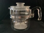 Vintage Pyrex Flameware #7756 - 6 cup Coffee Pot
