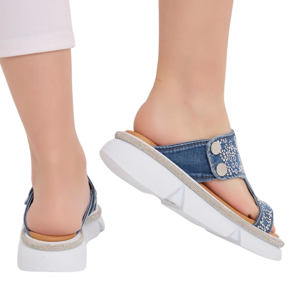 Sandals Jeans Shoes ,Women's Sports Shoes / Sandals Boots / Valentine's Gift' - Image 4 of 4