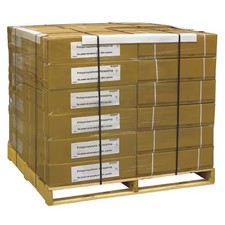 Zoro Select 41P038 Plastic Strapping, 1, 000 Lb, Black, Pk24, 41P038