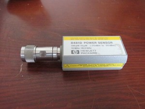 Agilent / HP 8481D Power Sensor 10MHz 18GHz 100pW 10uW (-70dBm -20dBm) **TESTED*