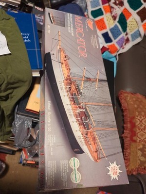 Mantua Model 1:120 MERCATOR 757 Belgisch School Ship New? Complete?