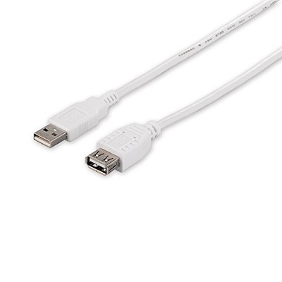 i-BUFFALO USB2.0 Cable White 1.5m BSUAA215 JAPAN IMPORT