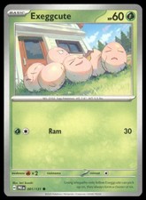 Pokemon Exeggcute Common SV: Prismatic Evolutions 001/131 NM