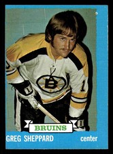 1973-74 Topps Gregg Sheppard #8 - Boston Bruins