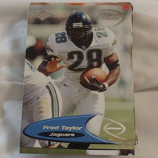 Collector's Edge Odyssey 1998 Fred Taylor Jaguars Rookie Card #65 S. rookie card picture