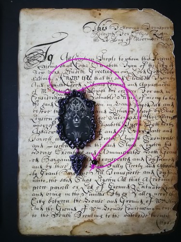 Gothic Cathedral Lilith Magic Pendant Witch Talisman Esoteric Amulet Witchcraft - Picture 4 of 24