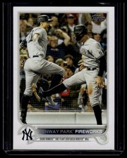 2022 Topps #399 Fenway Park Fireworks