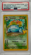 2021 Pokemon Celebrations Venusaur Holo 15 Classic Collection PSA 9 MINT on eBay