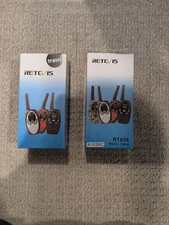 Retevis RT628 Kids Walkie Talkies 2 Pack Red Total Of 4