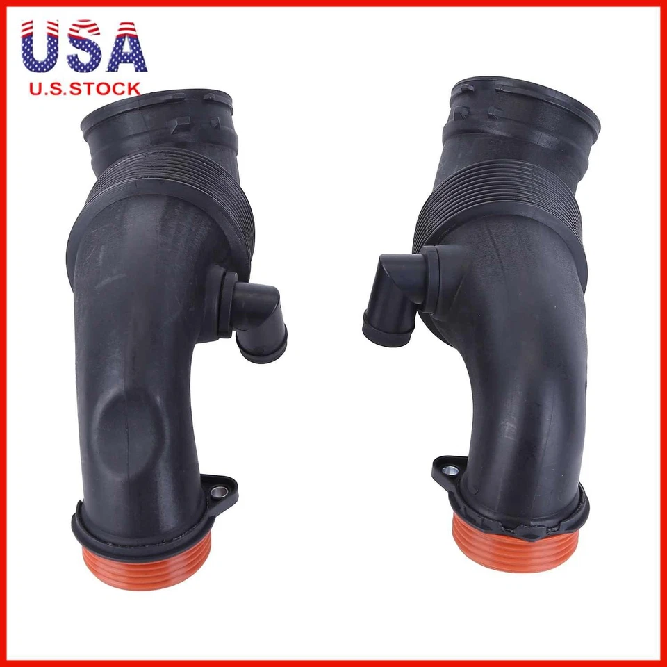 Manguera de admisión de aire del motor derecho/izquierdo para BMW X6 XDRIVE50I 2015-2019 13717638568 Foto 2 de 4