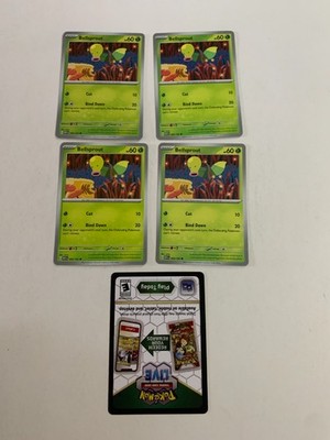 BELLSPROUT  069/165 - Pokemon Scarlet & Violet 151 -  NM / UNPLAYED + Code CARD