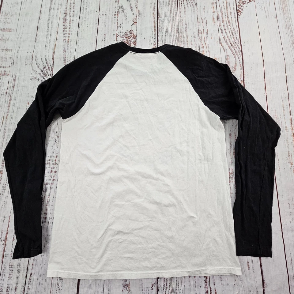 No Muff Too Tuff We Dive at Five White Long Sleeve Cotton T-Shirt Men's L - Image 2 of 4