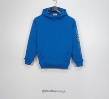 MOSCHINO Teen logo print twinset - blue 12YO