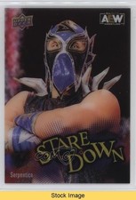 2023 Upper Deck AEW All Elite Wrestling Stare Down Serpentico #SD-12 READ 1s3j