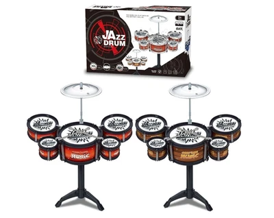 Mini Jazz Drum Band Rock Set Children Kid Toddler Christmas Gift Music Play Toy