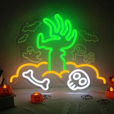 Neon Wall Lights Led Signs Party Kids Decoration Home Dcor Halloween Gift