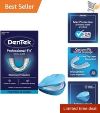 Night Teeth Grinding Mouth Guard Ethylene Vinyl Acetate Custom Fit Dental Pro...