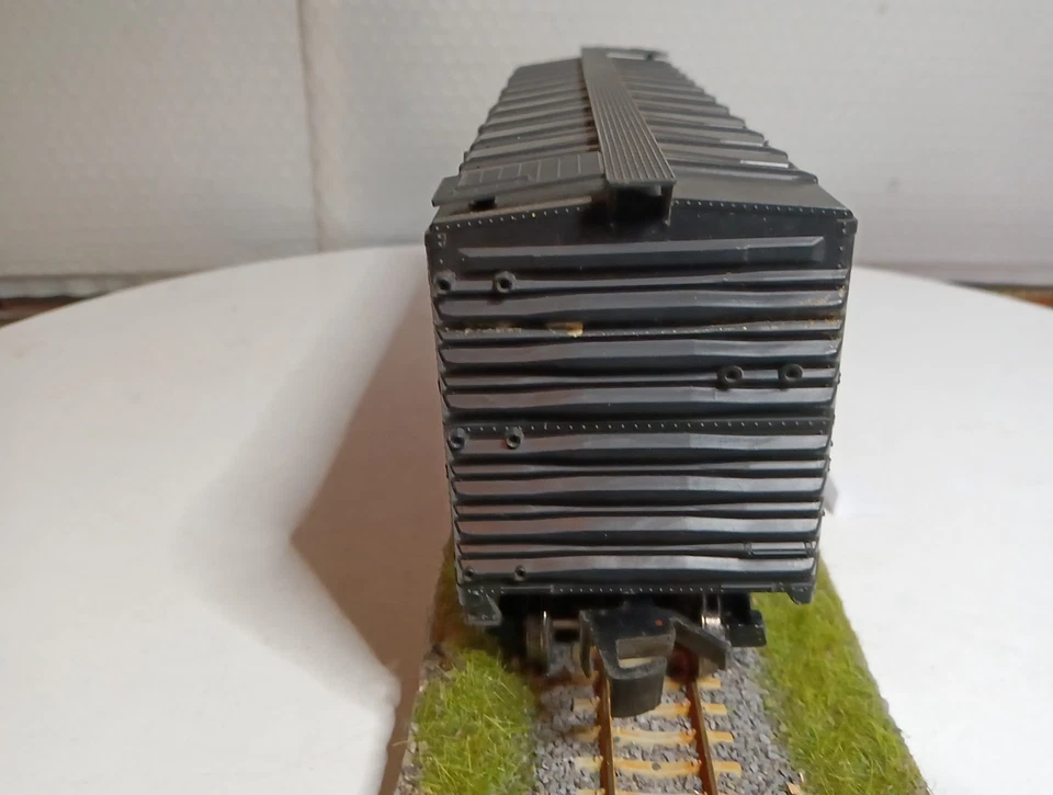 ATLAS O GAUGE CANADIAN NATIONAL CN STOCK CAR WAGON .My Ref (T25). - Image 3 of 4